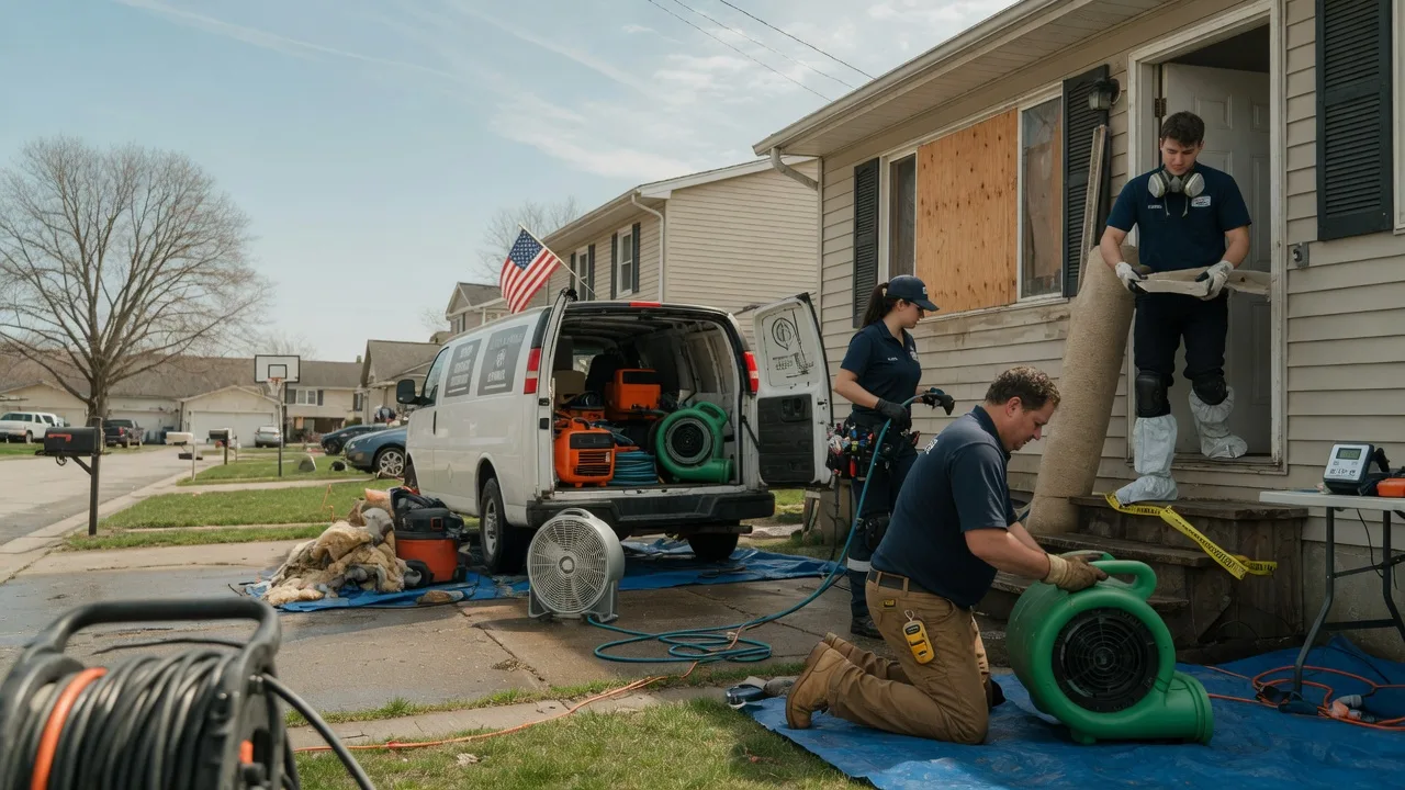 Water Damage Restoration in Francis Creek, WI near me